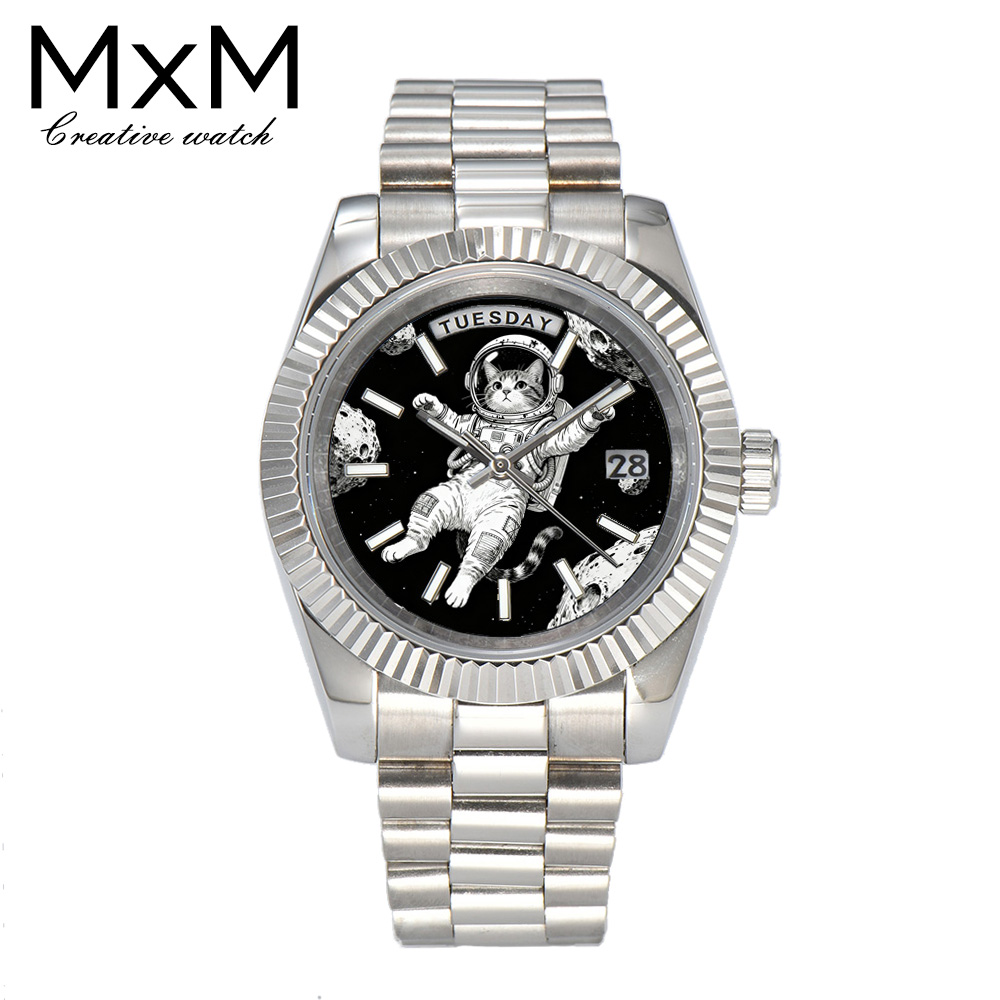 Stainless Bracelet Diver - 창의적인 남성용 시계 40mm/36mm 미요타 8285
