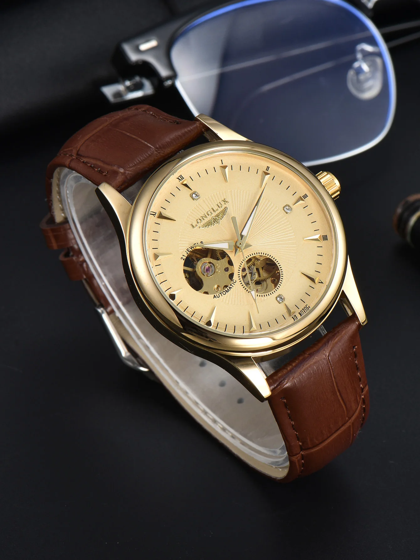 Seiko Watch Presage - 롱럭스 오토매틱 시계 우아한 스타일 도매