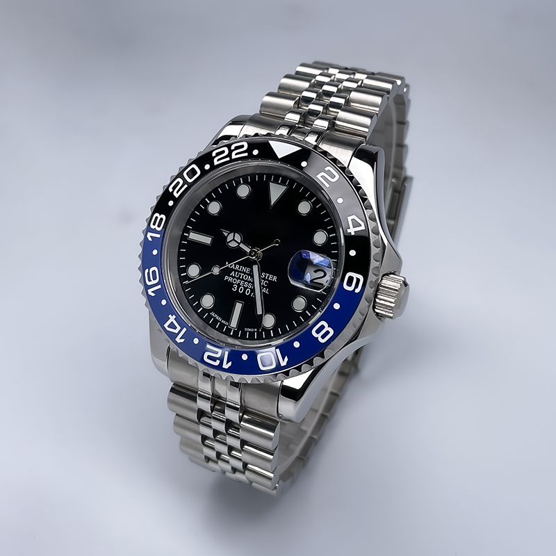 YM 스타일 40mm 남성용 손목시계, 양방향 회전 베 - Cartier Watch Santos 리뷰 및 가격