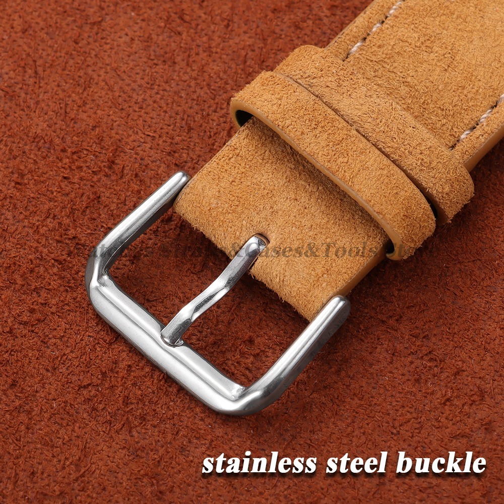 빈티지 스웨이드 소가죽 시계줄 가죽 시계밴드 18mm  - Leather Strap Quick Release 리뷰 및 가격
