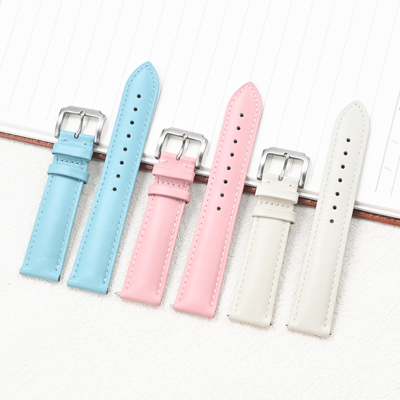 진짜 가죽 스트랩 밴드 12/13/14/15/16/17 - Leather Strap Quick Release 리뷰 및 가격