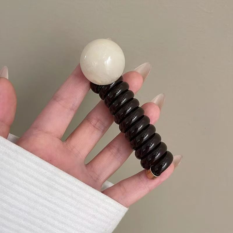 빈티지 볼 하트 스트레이트 탄성 헤어밴드 여성용 소녀용 - Silicone Band Women 리뷰 및 가격